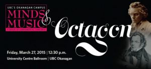 Classical music by Octagon ensemble to fill UBC Okanagan’s Ballroom